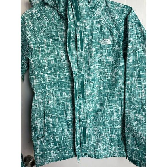 The North Face Womens Alta Vista Dry Vent Hooded Rain Jacket Dark Sage  XS - Picture 7 of 7